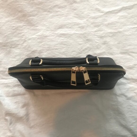 Jeanne Lottie Elegant Black Satchel Bag NWT - Picture 2 of 10